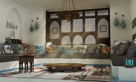 Islamic Style Living Room On Behance