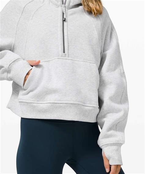 Lululemon Scuba Oversized 1 2 Zip Hoodie