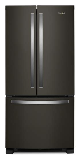 33 Inch Wide French Door Refrigerator 22 Cu Ft Whirlpool