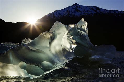 Sunlight Through Ice Ii Photograph By John Hyde Printscapes Fine