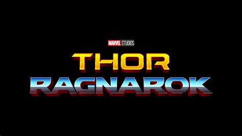 Thor Ragnarok Logo Retro Wallpaperhd Movies Wallpapers4k Wallpapers