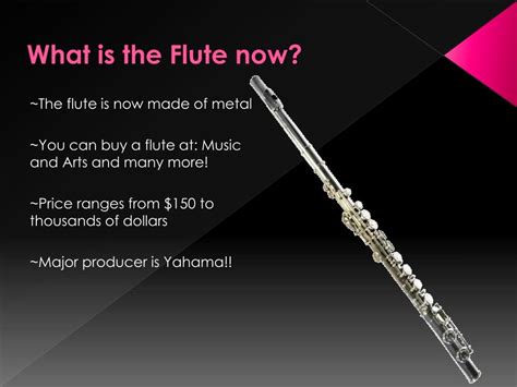 Ppt The Flute Powerpoint Presentation Free Download Id2445562