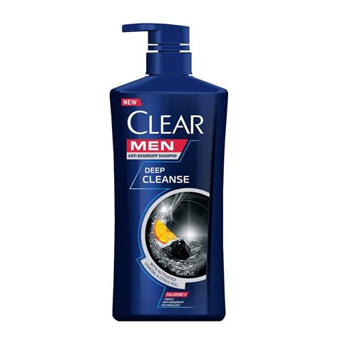 Clear Men Deep Cleanse Anti Dandruff Shampoo 650ml Mens Hair Care
