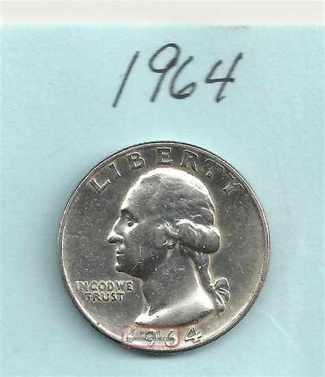 1964 Silver Washington Quarter
