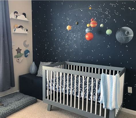 Galaxy Stars Nursery Theme Wplanet Mobile And A Little Bit Of Star