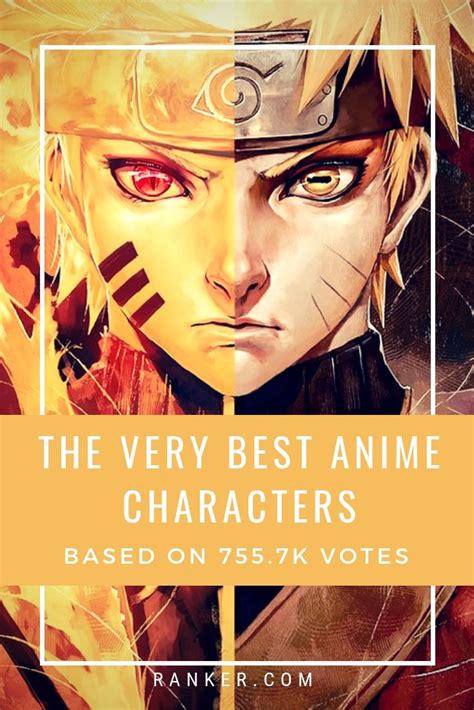The 100 Greatest Anime Characters Of All Time Popular Anime