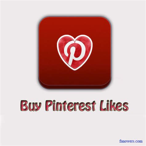Buy 100 Pinterest Likes For 1 Fanowers