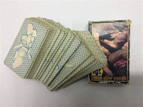 Rare Vintage Color Climax Collectible Erotic Playing Cards Cards Picclick