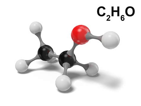 Ethanol Molecule C2h6o Modeled 3d Model Turbosquid 1543644