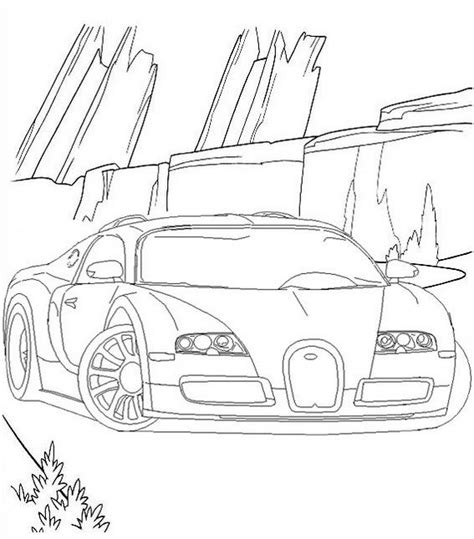 Bugatti La Voiture Noire Coloring Pages Best Supercar