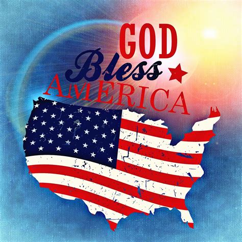 Download America Usa God Bless America Royalty Free Stock