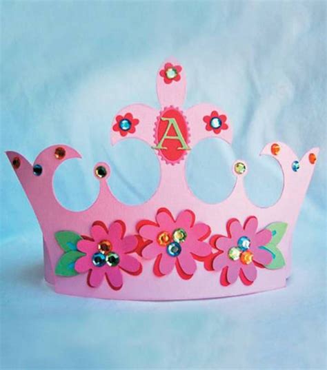 Princess Tiara At Princess Crafts Disney Princess Party