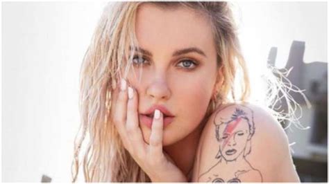 See Pic Alec Baldwins Daughter Ireland Flaunts Her Latest Tattoo In