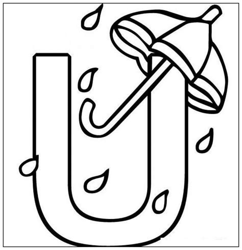 They're great for all ages. Letter U Coloring Pages - Coloring Home