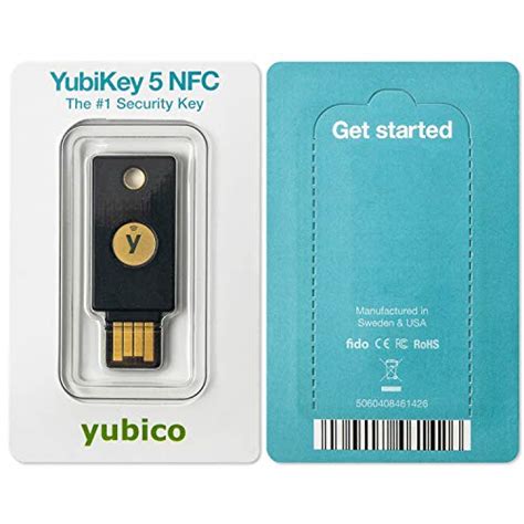 Yubico Yubikey 5 Nfc Two Factor Authentication Usb And Nfc Security