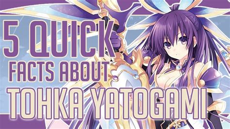 5 Quick Facts About Tohka Yatogami Date A Live Youtube