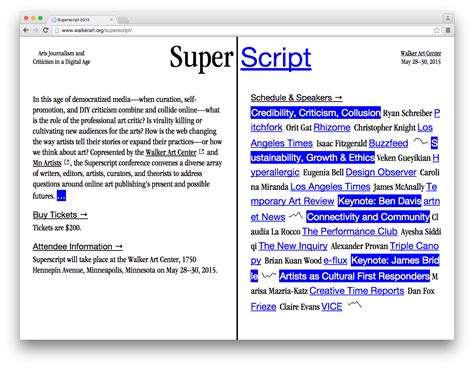 Superscript Website