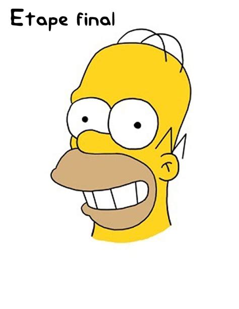 Comment Dessiner Homer Simpson Comme Un Pro Rapide Homer Simpson