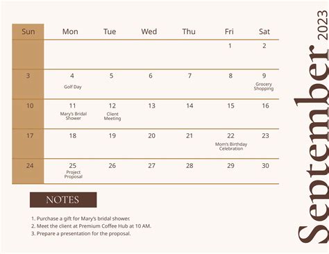Free Fancy September 2024 Calendar Download In Word Illustrator Eps
