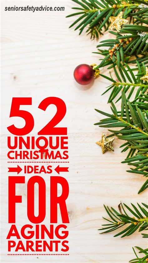 46 gifts for elderly parents ranked in order of popularity and relevancy. Unique Christmas Gift Ideas For Aging Parents | Aging ...