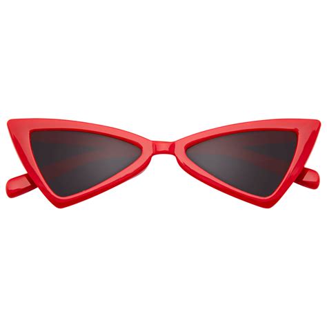 emblem eyewear women vintage triangle sunglasses fashion retro cat eye sunglasses