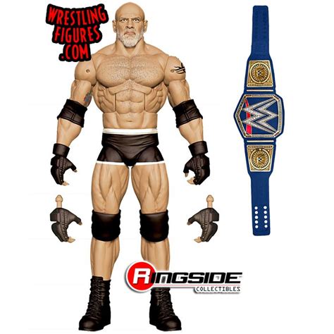 Goldberg WWE Elite WrestleMania 37 WWE Toy Wrestling Action Figure