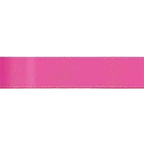 Offray 58 X 18 Single Face Satin Hot Pink Ribbon 1 Each