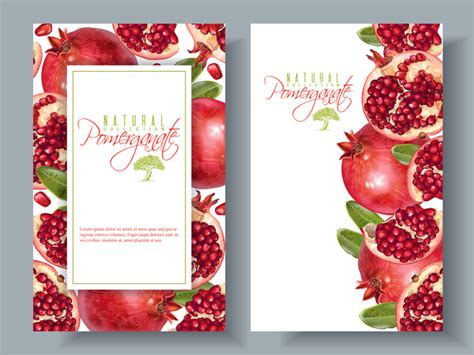 Available for pick up at pomegranate bistro or delivery via doordash monday through friday, 8:00. Pomegranate cards template vector 02 free download