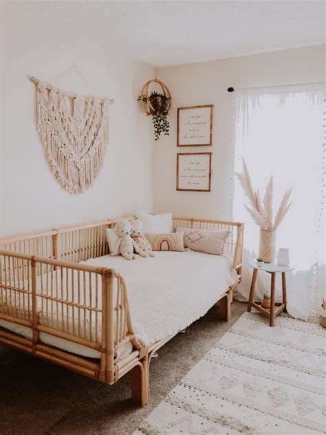 Boho Kids Room Rattan Boho Kids Room Girl Bedroom Decor Rattan Daybed