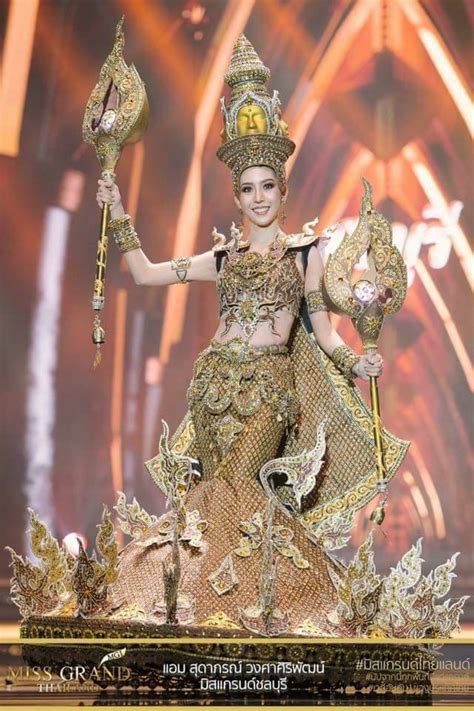 Miss Grand Thailand 2017 Thời Trang Dị Nhưng đẹp đầy đủ Từ Nhân Mã