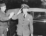 [Photo] US Navy Fleet Admiral Ernest J. King arriving at his ...