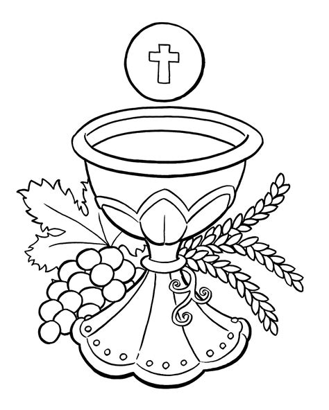 Download catholic mass stock vectors. First Communion Dress Coloring Pages - Free and Printable ...