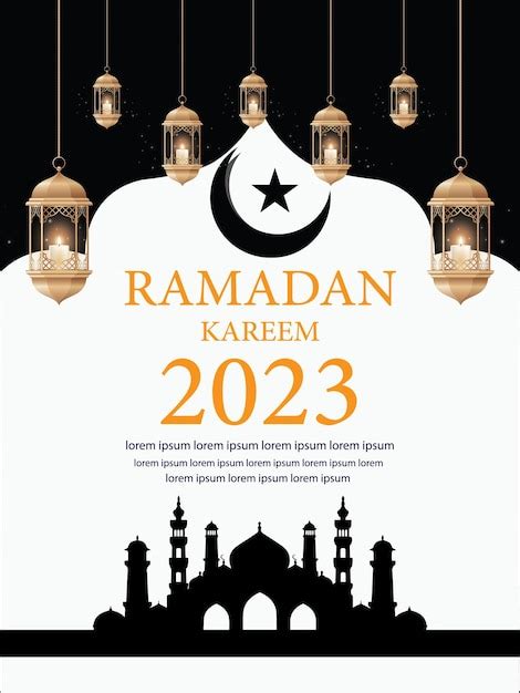 Ramadan 2023 Vector Png