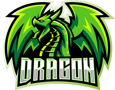 Dragon Mascot Logo Transparent Background Mascot Logo Esport Logo