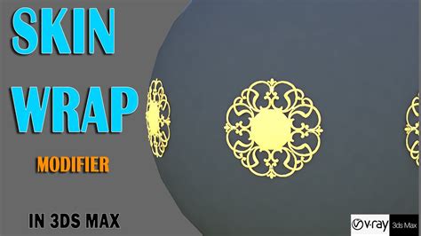 Skin Wrap Modifier In 3ds Max How To Use Skin Wrap Youtube