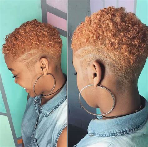 A Different Color But I Like It Short Natural Haircuts Natural Hair