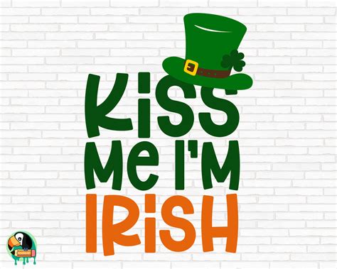 Free Kiss Me Im Irish Svg