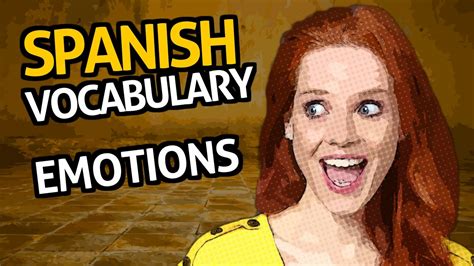 Learn Spanish Vocabulary With Ouino™ Lesson 46 Emotions Youtube