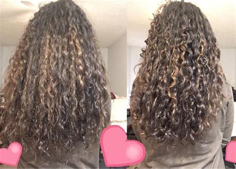 Got My Second Deva Cut Today Heres A Before And After Curlyhair