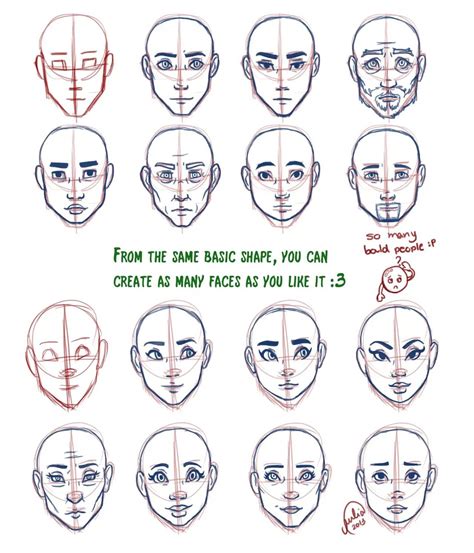 Pin By Dex Morton On Draw Tutorials Drawing Face Shapes Anime Face