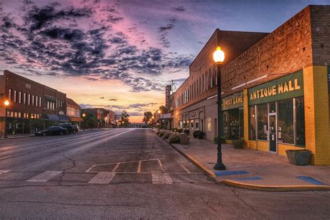 Small Town Main Street Saturday Morning Photograph By Buck Buchanan