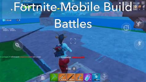 Fortnite Mobile Build Battles No Im Not On Controller Or Ipad Im
