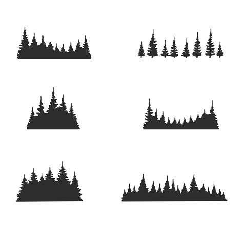 Mountain Svg Tree Svg Trees And Mountain Svg Landscape Svg The Best Porn Website