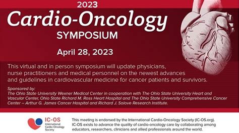 2023 Cardio Oncology Symposium 4282023 Conferences Continuing