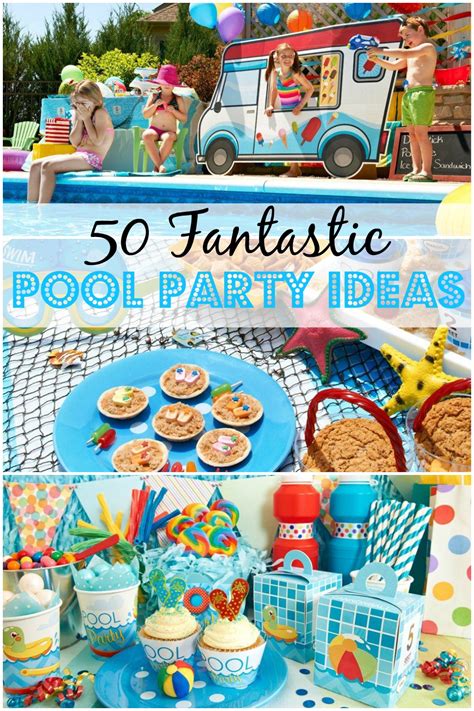 50 Fantastic Pool Party Ideas For Your Summer Party Planning