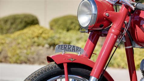 1954 Ferrari Moto 150 At Las Vegas Motorcycles 2021 As S160 Mecum