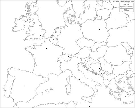 Croquis Del Mapa De Europa Politico Imagui