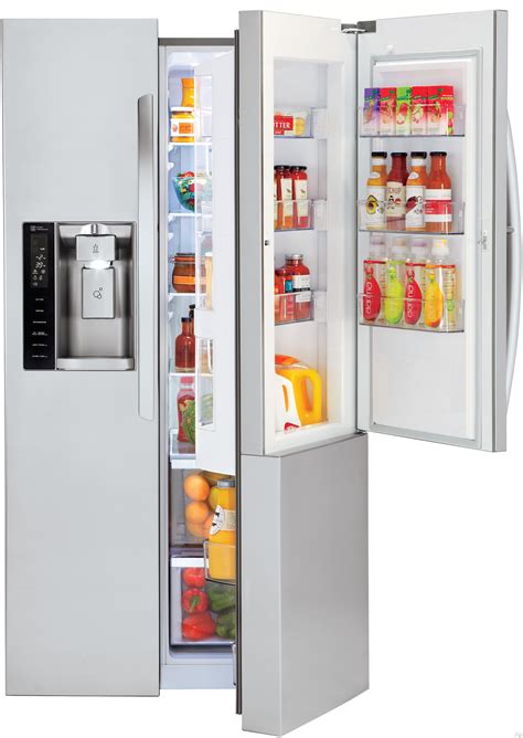 Strain through a sieve and leave the custard to cool before placing in the fridge to chill for 20 minutes. LG LSXS26366S 26 cu. ft. Side by Side Refrigerator with ...