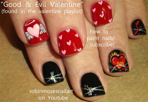 Robin Moses Nail Art: "cupid nails" "valentine's day nails ...