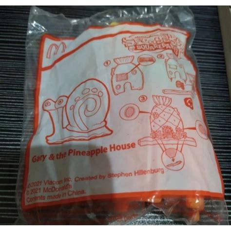 Jual Gary And The Pineapple House Spongebob Squarepants Happy Meal Mcdonalds Shopee Indonesia
